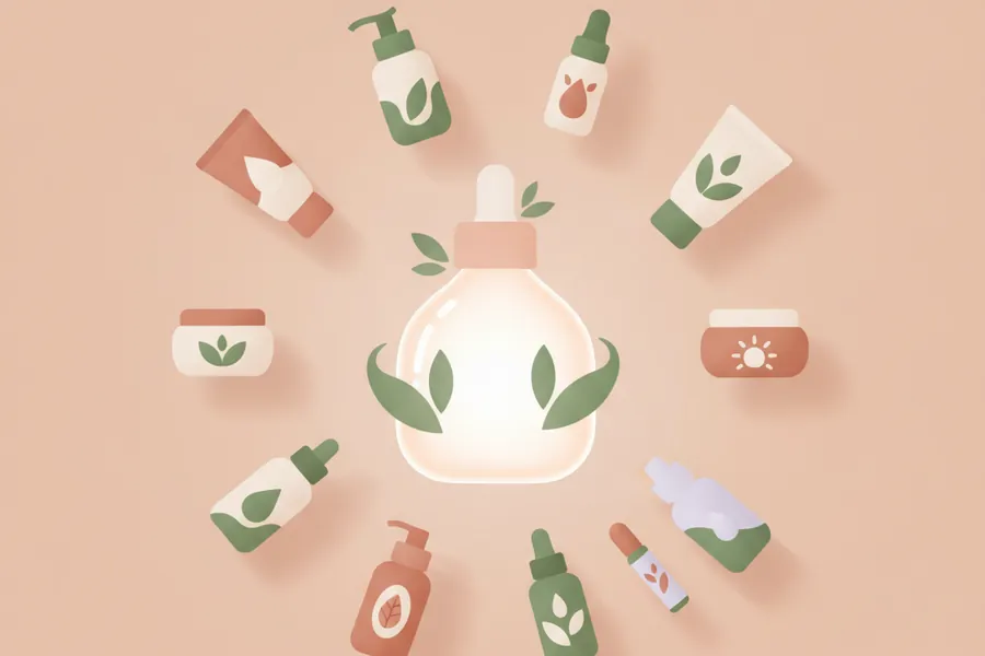 Illustration for 11 different skincare organic products will get more search over the Internet in 2020