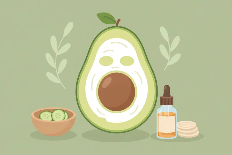Illustration for 26 All Natural Beauty Tips For Any Skin Type || Beauty Tips In 2019
