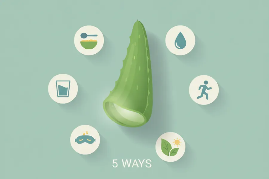 Illustration for 5 Ways To Lose Weight With Aloe Vera: