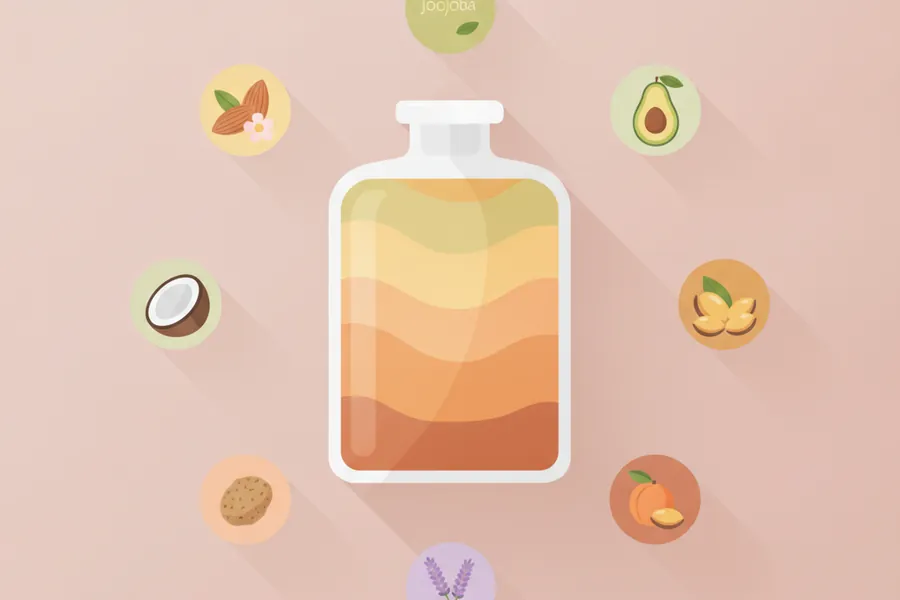 Illustration for 7 Natural Body Massage Oils