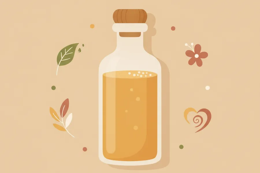 Illustration for Apple Cider Vinegar Benefits for Skin, Beauty, and Wellness