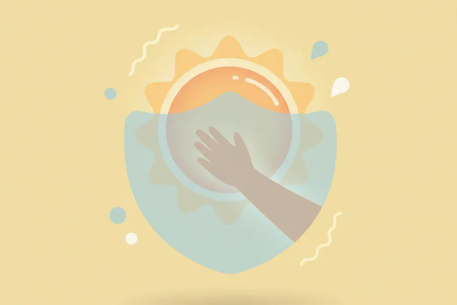 Illustration for Can You Tan With Sunscreen SPF 30