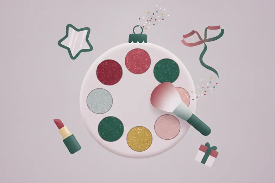 Illustration for Christmas Makeup Looks to Begin Trials for 2022