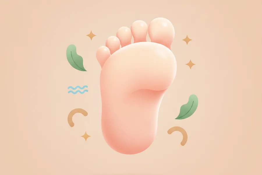 Illustration for Foot Peel Mask Benefits to Maintain Healthy and Happy Feet