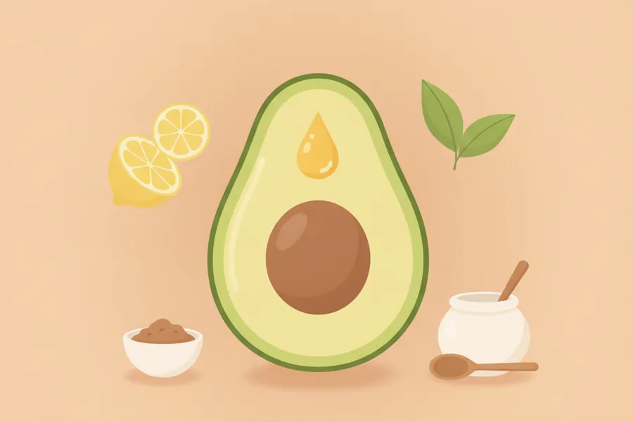 Illustration for Home Remedies for Glowing Skin in One Day Quickly