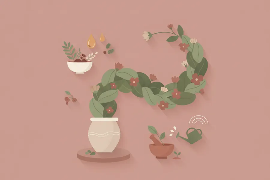 Illustration for How Long It Takes to Grow Hair With Natural Remedies?
