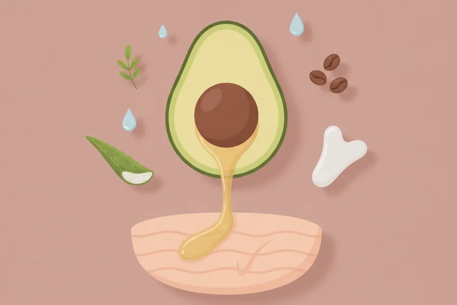 Illustration for How To Get Rid Of Stretch Marks Naturally
