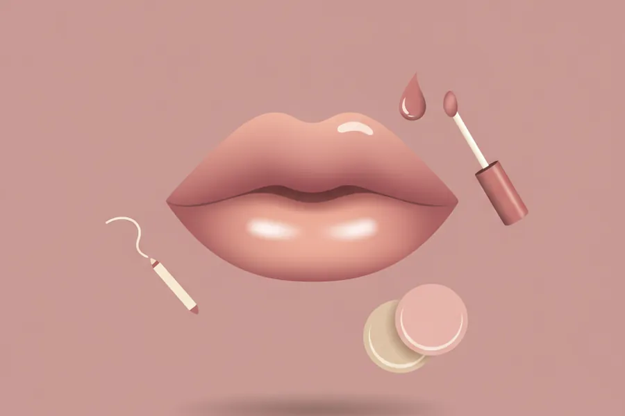 Illustration for How To Get The Perfect Lip Shape