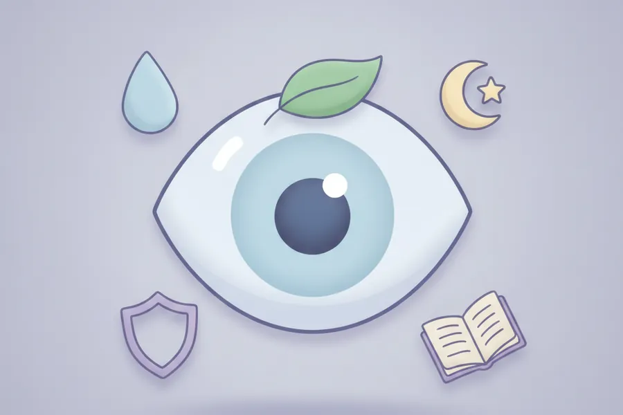 Illustration for How to Keep Your Eyes Healthy