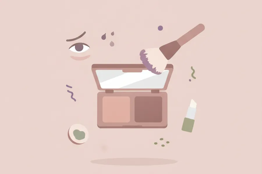 Illustration for How to Look Sick With Makeup by Following Simple Steps