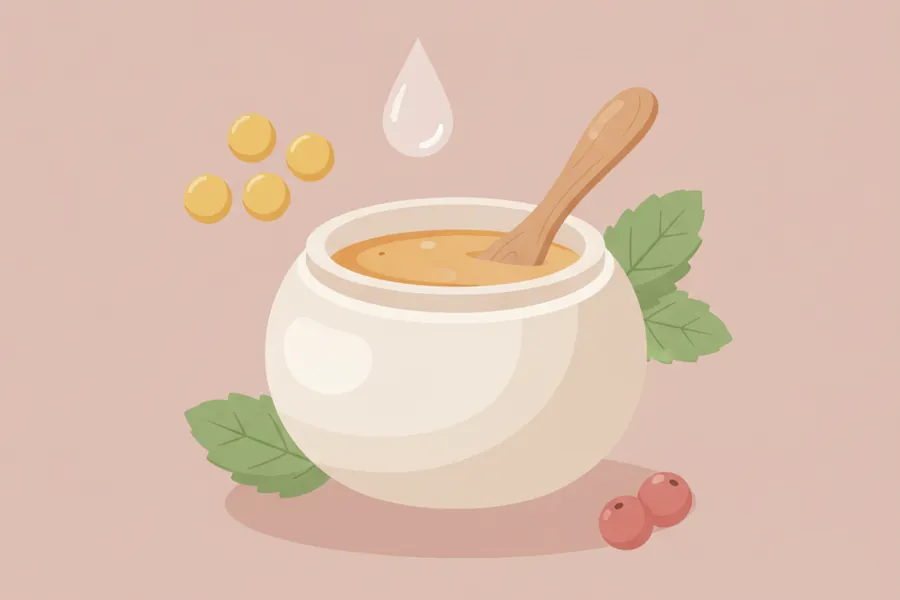 Illustration for How to Make Natural Lip Balm at Home || Homemade Lip Balm