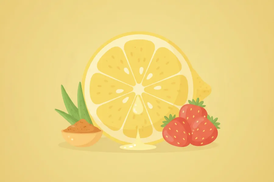 Illustration for How to Naturally Get Rid of Sunspots
