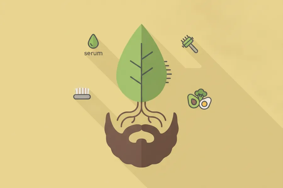 Illustration for How to stimulate beard growth?