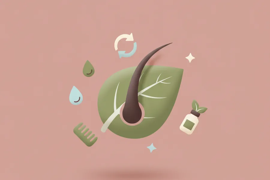 Illustration for How To Stop Hair Fall Immediately: 10 Tips And Tricks to Control Hair Fall