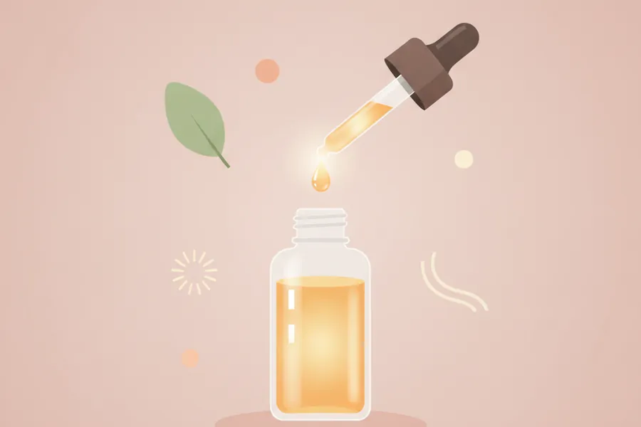 Illustration for Is vitamin C facial serum beneficial for your skin?