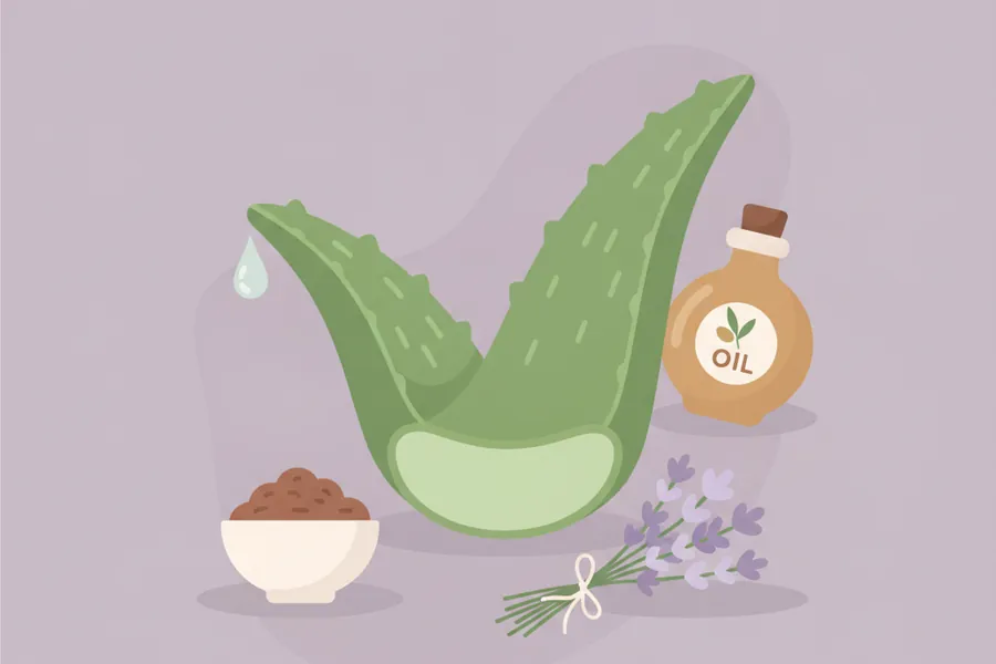 Illustration for Itching in Legs Home Remedies for Skin Care and Nourishment