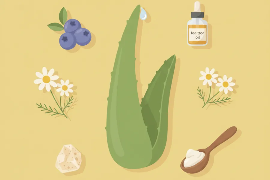 Illustration for 6 Natural Remedies for Acne That Actually Work