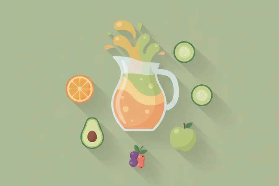 Illustration for Top 14 Skin Glowing Juices for Flawless and Spotless Beauty