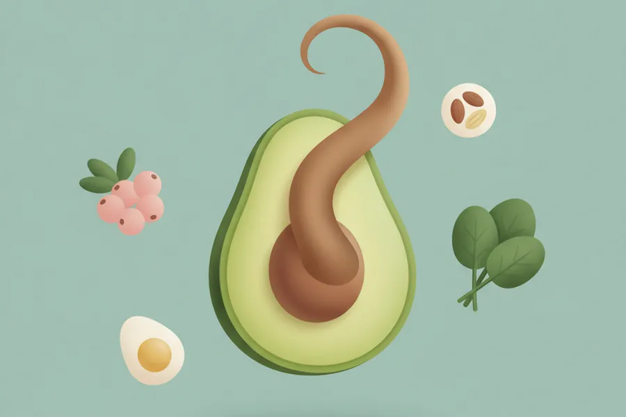 Illustration for What Foods Make Hair Grow Quicker, Longer, and Healthier