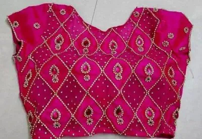 Latest Maggam work blouse designs 2019, picture 4
